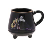 Disney Taza de cerámica para café en forma de caldero Villanos Negra en caja