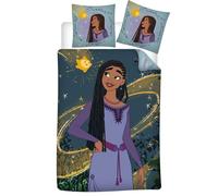 Disney Wish Asha Juego De Sábanas 2 Piezas 135 X 200 Cm 100% Algodón