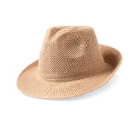 Disok Lote 10 Sombreros Alta Calidad Beig para Bodas y Fiestas Unisex