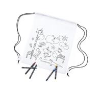 Disok Lote 20 Mochilas Infantiles Safari - Detalles Niños Originales - Cumpleaños Comuniones Regalos - Cumples Navidades - Bolsas Infantiles