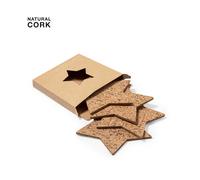 Disok Lote 20 Set Posavasos Corcho NAVIDAD - Regalos Ecológicos Detalles Navidades