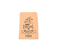 Disok LOTE 40 BOLSAS KRAFT MOMENTOS ESPECIALES 12 X 8 CM - Bolsas Papel Bodas Detalles Bodas