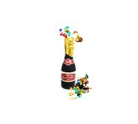 Disok Lote de 12 Cañón Cañones de Confeti Espirales en Botella de Champagne Confetis Boda Bodas