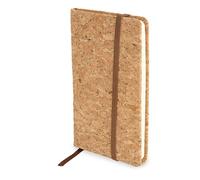 Disok Lote de 20 Libretas Bloc Kraft Corcho 100% Natural con 80 Hojas - Regalos para Fiestas