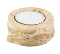 Disok Lote de 20 Velas de Madera Artesanal para Detalles de Bodas Regalos y Recuerdos Invitados