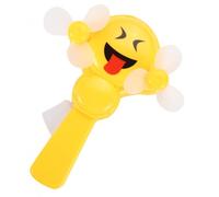 Disok Pack de 10 Ventiladores de Mano con Emoticonos para Fiestas Infantiles de Verano