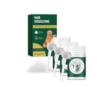 Disolvente para Pelo de Mascota,Disuelve Fácilmente el Pelo de Perro y Gato,Limpieza Para Lavadoras Especiales Para Mascotas,Apto para Mascotas y Seguro para Lavadora,3pc