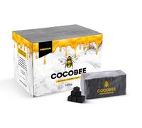 DISPAU COCOBEE Black Coconut - Carbón Natural Premium | Ideal para Cachimba & BBQ - Briquetas de Coco de Larga Duración (12 KG)