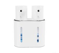 Dispensador automático de jabón de doble cabezal con máquina de espuma montada en la pared y sensor para dispensación higiénica de jabón (A)