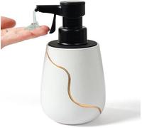 Dispensador automático de jabón sin contacto Unyqoos® con sensor, 560 ml, resistente al agua (IPX5), funciona con 2 pilas AAA (aproximadamente 3 meses), dosificación ajustable, ideal para cocina y bañ