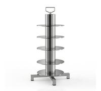 Dispensador Cables Flexible, Cinco Niveles Altura 67 Cm Diámetro 33 Cm Base | Portátil, Organizador, para trabajos, Talleres, Electricistas