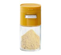 Dispensador de azúcar de , dispensador de azúcar de alta transparencia, contenedor de ABS + PP para suministros de repostería, ideal para azúcar, condimentos y pimienta, accesorio de