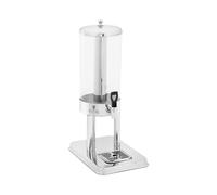 Dispensador de bebidas frías - 5,5 L - con sistema de refrigeración - acero inoxidable/plástico - Royal Catering