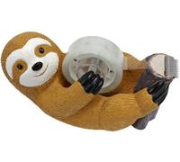 Dispensador de cinta adhesiva Ibenzoa® con forma de animal – Dispensador de escritorio recargable hecho de resina para rollos de 5 cm x 0,7 cm, incluye 1 rollo, dimensiones: 13,5 x 6,5 x 7,3 cm, peso: