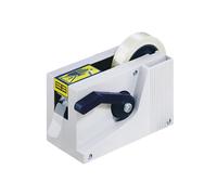 Dispensador de cinta adhesiva semiautomático para anchura de cinta de hasta 25 mm