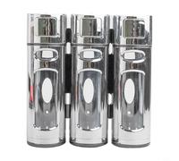 Dispensador de jabón de montaje en pared, juego de baño 3 en 1 de 400 ml para hoteles, champú, dispensador de gel de ducha, bomba para el hogar, baño comercial (galvanoplastia)