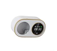 Dispensador de jabón eléctrico, 320 ml, USB, recargable, sensor (White | 3000 mAh para batería, cable USB incluido, larga duración, perfecto para cocina y baño de invitados sin pilas