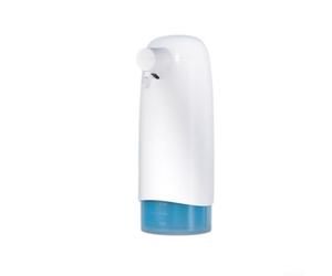 Dispensador de jabón eléctrico montado en la pared 18 cm tamaño compacto | para un funcionamiento sin batería, recargable USB-C, alimentación de larga duración, carga, cable incluido