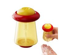 Dispensador de jabón líquido, recargable, transparente, botella de bomba para apretar