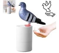 Dispensador de Jabón para Palomas Automático, Desinfectante de Manos con Diseño de Pájaro Azul, sin, Lindo Dispensador de Jabón Creativo, Recargable para Cocina, Baño y Pasillo