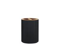 Dispensador de Jabon Set de artículos tocador for baño, contenedor, dispensador jabón Manos, Soporte for Cepillo Dientes y Caja Bolas algodón, tarros boticario Decorativos(Color5)