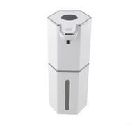 Dispensador de jabón sin contacto, montaje en pared, sin taladrar (tipo | 1200 mAh para batería, cable de carga USB-C, carga completa de 90 min, de larga duración nergética