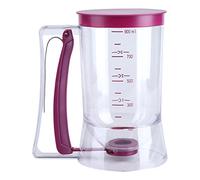 Dispensador de masa para panqueques de cocina,900ML Cupcake Pancake Batter Dispenser Mezcla manual Pastelería Jarra Waffle Taza de medición Muffin Helper Baking Kitchen Tool