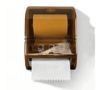 Dispensador de papel higiénico sin contacto, dispensador automático de toallas de papel con sensor para rollos de 20 cm, 3 longitudes ajustables para baños y hoteles