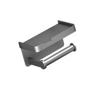 Dispensador de Rollos de de aleación de Aluminio, Soporte para Rollos de higiénico, Estante de Almacenamiento para teléfono, Accesorios de baño, Soporte para Inodoro, Montaje en Pared