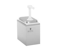 Dispensador de salsas - 2 dosificadores - 2 x 1 L | Royal Catering
