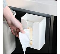 Dispensador de Toalla de Papel Mundial Medida sin Toalla de Papel Toalla de Papel Baño Bolsas de Basura del Babyas del Baño para el Baño, Cocina (Grey)