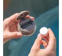 Dispensador Químico INTEX Flotante para Spa, 6x6x6 Cm, Crema
