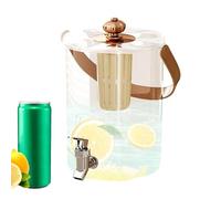 Dispensadores de bebidas para : dispensador de y agua para con grifo y filtro | Contenedor de bebidas sin derrames 5L para , restaurantes Vacaciones Uso al aire libre