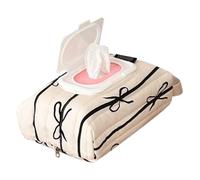 Dispenser de toallitas húmedas | Portatoallitas para bebé, almacenamiento práctico, de relleno para viajes, exterior, oficina, pícnic
