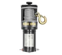 Dispositivo de elevación eléctrico con dispositivo de control, cabrestante eléctrico, cuerda de cuerda, cuerda con 6 m de longitud de cuerda de 0,4 kW, dispositivo de elevación eléctrico para