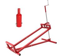 Dispositivo de elevación para cortacéspedes autopropulsados de hasta 400 kg, incluyendo adaptador. Elevador para tractores de césped con inclinación de hasta 35 grados