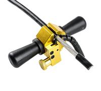 Dispositivo de máquina pelacables | Extractor de cable de datos rápidos | Con cabezal de repuesto, dispositivo de desmontaje para cables de aislamiento de alta y baja tensión - para electricista