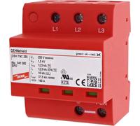 Limitador de sobretensión tipo T1+T2 3P 12,5/37,5kA 941300