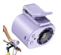 Dispositivo de refrigeración portátil - Unidad de clip de 199 velocidades, circulador de aire recargable, mini enfriador compacto, de flujo de aire fuerte | Solución de refrigeración de
