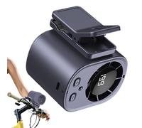 Dispositivo de refrigeración portátil - Unidad de clip de 199 velocidades, circulador de aire recargable, mini enfriador compacto, de flujo de aire fuerte | Solución de refrigeración de