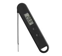 Dispositivo digital de lectura rápida para medir la temperatura de la carne con sonda plegable de 180 grados para asar, freír y asar, pantalla LCD, termógrafo para alimentos