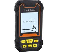 Dispositivo portátil para topografía y medición de terrenos. Medición de distancias de alta precisión para pruebas en terrenos agrícolas. Pantalla a color de 2,4 pulgadas y sistema GNSS