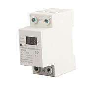 Dispositivo Protección Sobretensión ,220V 40A Voltaje Recuperacin Autom Protecc Contra Sobrevoltaje y Bajo Voltaje Protector con Pantal ElVoltaje,Carril DIN