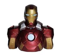 Distribución Semic - Bbsm002 - Hucha - Banco Marvel Deluxe Busto - Iron Man Mark VII - Hucha Iron Man 22 cm