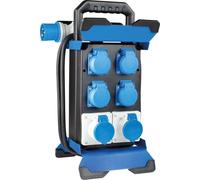Distribuidor CEE-Standstrom con enchufe STECKY, 14 tomas CEE, 230V, 16A, 3 polos
