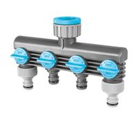 Distribuidor de 4 vias Cellfast Ideal para flujo de agua en sistema de riego
