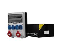 Distribuidor de corriente TD-S / Fi 2x32A 4x230 Mennekes Botes