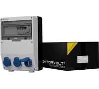 Distribuidor de energía TD-S/FI, 3 x 230V. Contador de energía MID, modelo Doktorvolt 2862