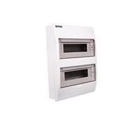 Distribuidor de módulos 2 x 12 de superficie IP40 con tapa de humo, riel N+PE S-24+SZYBK N+PE 800601 ENE-00354 incobex-elplast 5905669746113
