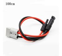 Distribuidor y cable solar 50 A, IP67, resistente al agua (100 cm) | Capacidad de carga de 50 A, IP67 impermeable, a prueba de polvo, para entornos hostiles, larga vida útil